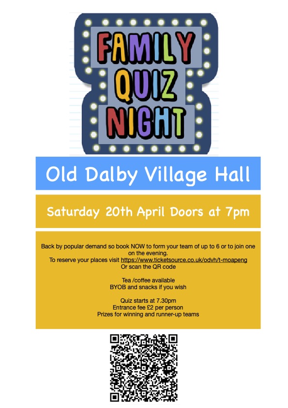 Poster for Quiz Night 2024